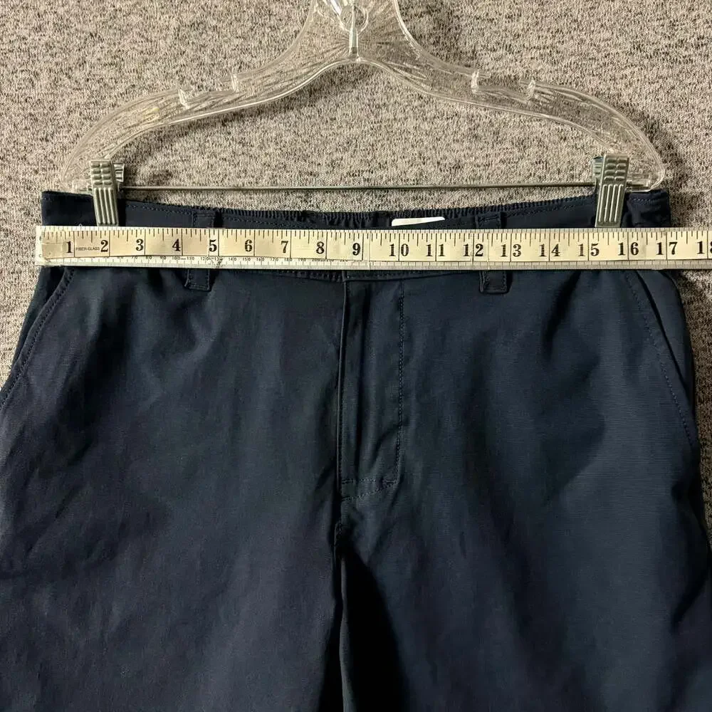 Banana Republic Men's Size 34 Blue Polyester Chino Shorts